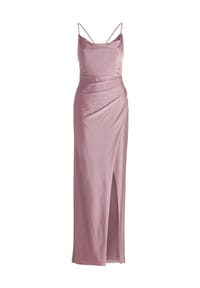 Vera Mont - Abendkleid, Raffung, Schlitz, für Damen - 6155 POWDER LILAC