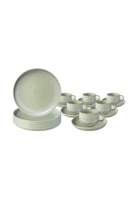 like. by Villeroy & Boch Kaffeeservice Perlemor Alga 18er Set grün - PERLEMOR - grün