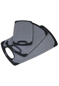 KESPER® Schneidebrett, 3er Set - SONSTIGES - GRAU