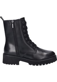 Seibel - Schnürstiefeletten "Sallina 08", Blockabsatz, Zuglasche, für Damen - 100 SCHWARZ