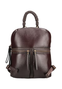 Hispanitas - Lederimitat/Textil Taschen - Espresso