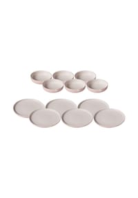Ritzenhoff & Breker Teller und Schalenset Jasper 12er Set - JASPER - grau