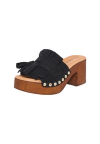 GALERIA - Pantoletten, Leder, für Damen - NERO
