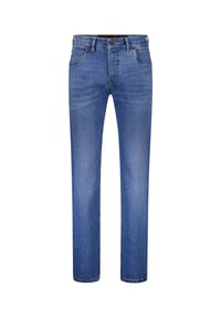 gardeur - Jeanshose, uni, Straight-Fit, für Herren - 7168 DARK STONE U