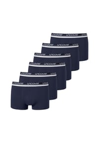 uncover by SCHIESSER - Retro Short / Pant 6er Pack Basic - Dunkelblau