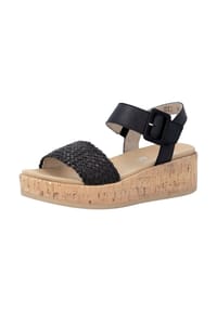 remonte® - Lederimitat Sandalen - Braun