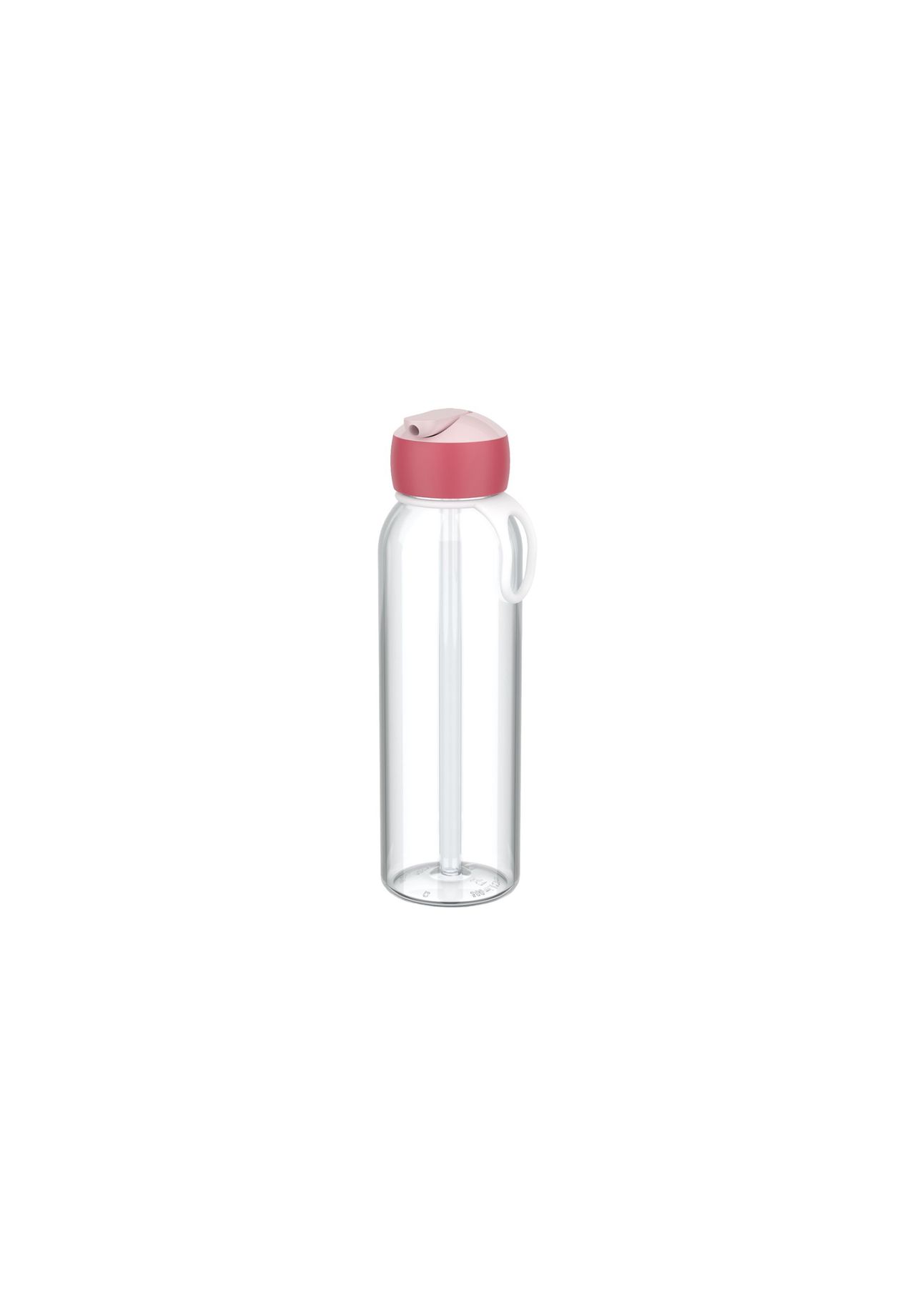 Mepal - Wasserflasche Flip-Up Campus - Auslaufsichere Trinkflasche für Schule & Unterwegs - Transparente Trinkbecher - BPA-frei & Spülmaschinenfest - 500 ml - Cool pink - Bild 5