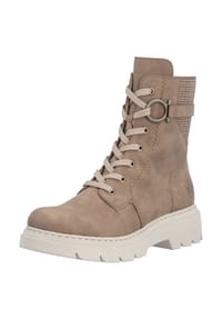 rieker - Lederimitat Stiefelette - Braun