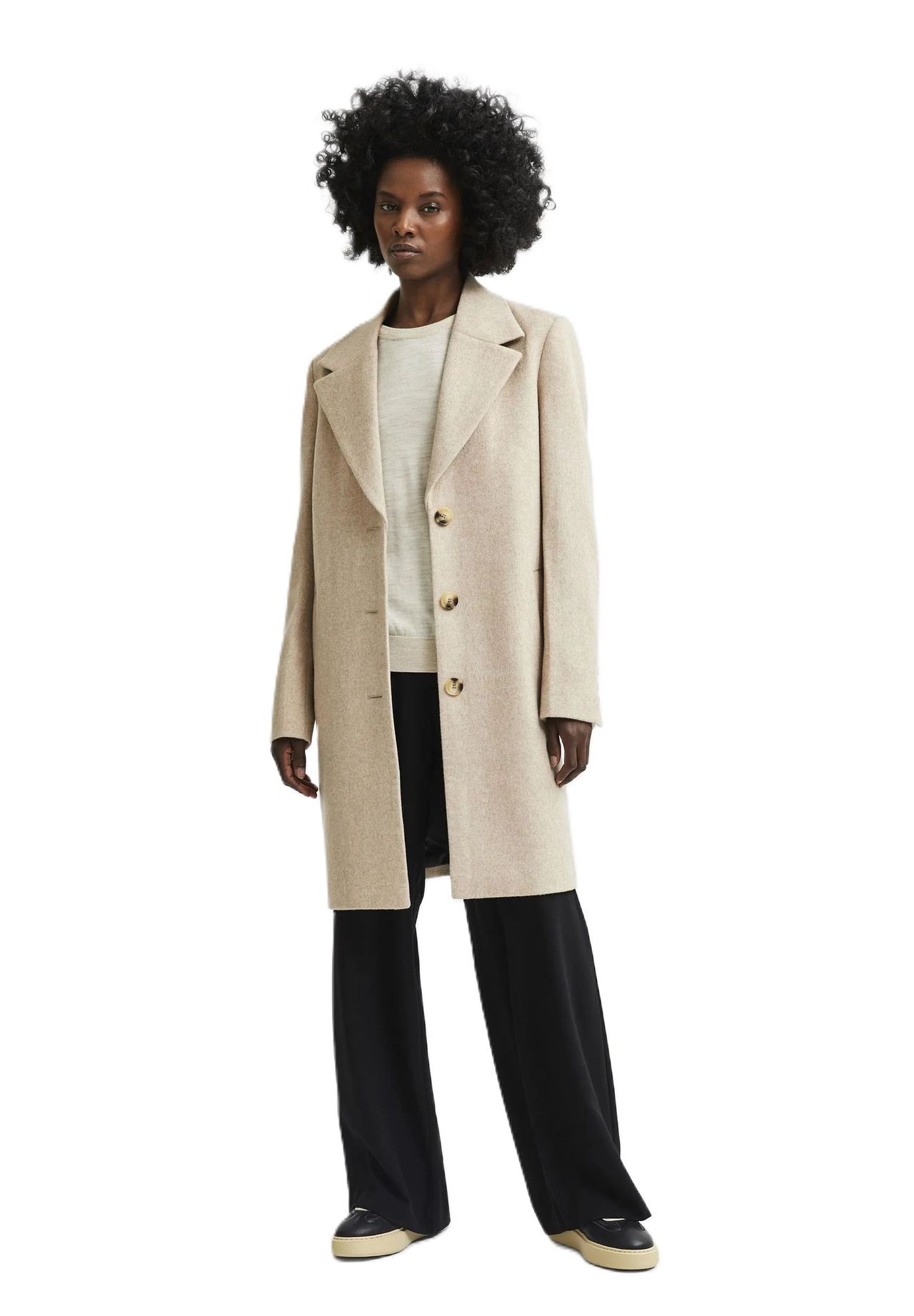 SELECTED FEMME Blazermantel, Reverskragen, Diagonaltaschen, für  