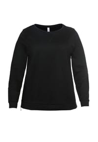 sheego - Sweatshirt - schwarz