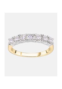 VANLERÉ - Eternity Ring, mit Zirkonia, 375 Gelbgold - gold
