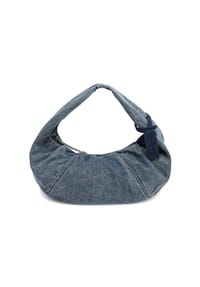 LES VISIONNAIRES Greta Essential - Greta Essential Schultertasche 37 cm - washed denim