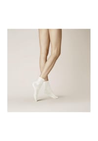 KUNERT - Kurzsocken "Fresh Up", Rollrand, klimaregulierend, für Damen - 0010 WHITE