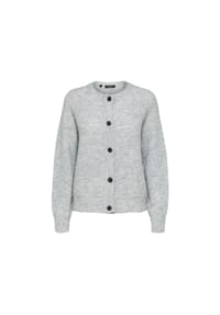 SELECTED FEMME - Strickjacke, Wollanteil, für Damen - 178992  LIGHT GREY
