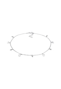 elli. - Fußschmuck Plättchen Kugel Boho Style 925 Silber - Gold