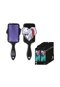 COFI - Disney Haarbürste Nightmare Before Christmas – Rechteckige Bürste mit - Schwarz 23x9x4 cm