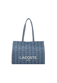 LACOSTE Heritage Jacquard - Heritage Jacquard Shopper Tasche 40 cm - mono jacquard denim