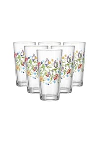 Ritzenhoff & Breker Trinkgläser Shanti 380 ml 6er Set bunt - SHANTI - bunt