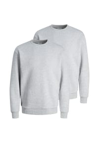 JACK & JONES - Sweatshirt 2er Pack Bradley - Beige