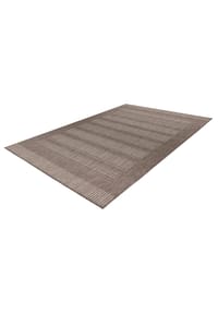 Kayoom - Kurzflor Teppich Nibru 125 taupe - taupe