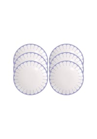 Villeroy & Boch - Frühstücksteller Fleur Couleur ø 21,2 cm 6er Set FLEUR - blau