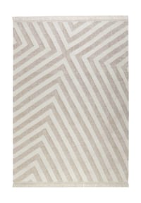 WECONhome - Kurzflorteppich Edgy Corners - Skandi Look handgewebt - 