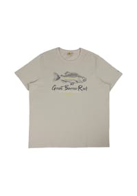 ROADSIGN® australia - Herren T-Shirt Fish maritimer Look mit klassischem Print für sommerliche Leichtigkeit - beige