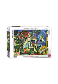 eurographics - Puzzle Mittelmeer Landschaft, 1000 Teile, 68 x 48 cm - 