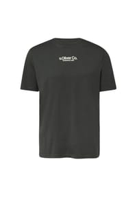 s.Oliver - T-Shirt, Baumwolle, für Herren - 02D1 WHITE
