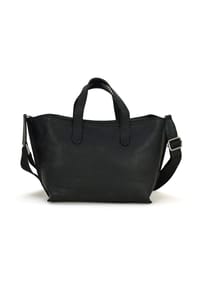 HARPA - Schultertasche RACHEL mit abnehmbarem Schulterriemen - eclipse black