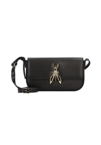 PATRIZIA PEPE - Essential Fly Essential Fly Schultertasche Leder 22 cm - nero