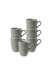 Seltmann Weiden Kaffeebecher Beat Color Glaze 350 ml 6er Set - BEAT - beige