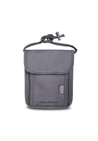 WORLDPACK - Brustbeutel RFID Schutz 14 cm - hellgrau