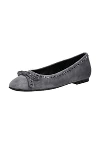 Gabor® - Veloursleder Ballerinas - Schwarz