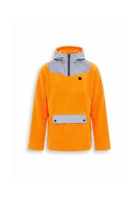 CAT by manii'ta lacitta - Orangefarbener Fleece-Hoodie - orange
