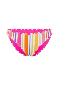 CHIEMSEE - Bikinislip, Rüschenkante, für Damen - 1021 White/Orange