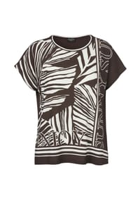 VIA APPIA -DUE- - T-Shirt Große Größen - mocca / creme