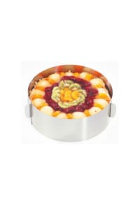 GEFU® - Tortenring "Tondo" - SILBER