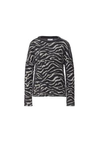 STREET ONE STUDIO - Shirt, für Damen - 27163 ASH GREY