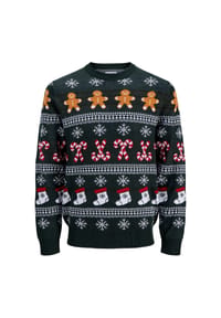 ORIGINALS by JACK & JONES - Strickpullover, Rippbündchen, für Kinder - SCARAB