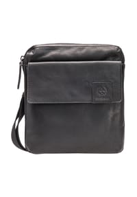 strellson HYDEPARK - Schultertasche "Hydepark", Leder, unifarben, für Herren - schwarz