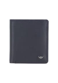 Golden Head® Polo - Polo Geldbörse RFID Schutz Leder 10 cm - cognac