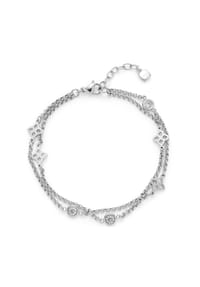 LEONARDO - Damen Armband, Edelstahl - SILBER