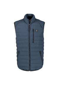 LERROS - Sportive Steppweste mit hohem Kragen und Zippertaschen - BOLD NAVY