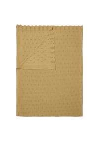 ESSENZA Plaid Knitted Ajour - Knitted Ajour - Antique White