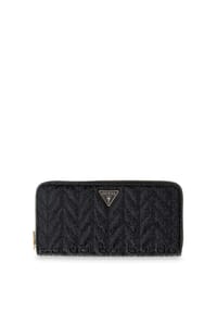 GUESS - Langbörse Stacey, Reißverschluss, für Damen - BLACK
