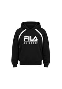 SMILODOX - Hoodie Ardea - Dunkelblau/Weiß