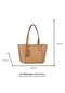 DENIM TOM TAILOR PRIYA Shopper, Kunstleder, Quaste, für Damen Bild 13