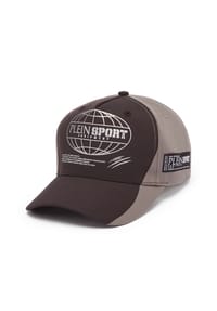 PLEIN SPORT - Cap GLOBAL EXPRESS EDITION - black