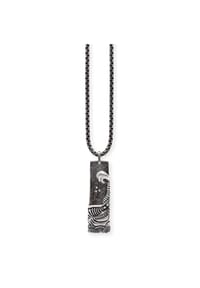 caї - Anhänger mit Kette 925/- Sterling Silber ohne Stein - Silbergrau